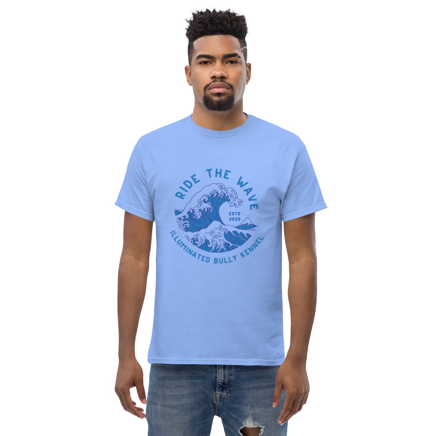 Men's classic tee- Ride the Wave