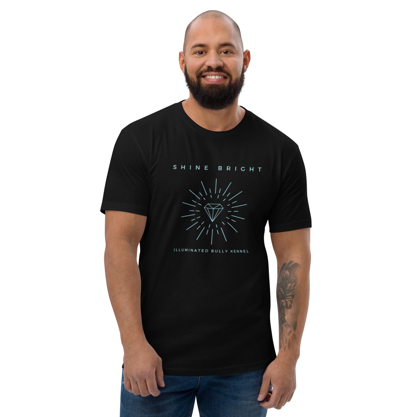 Shine Bright - Men's fitted tee