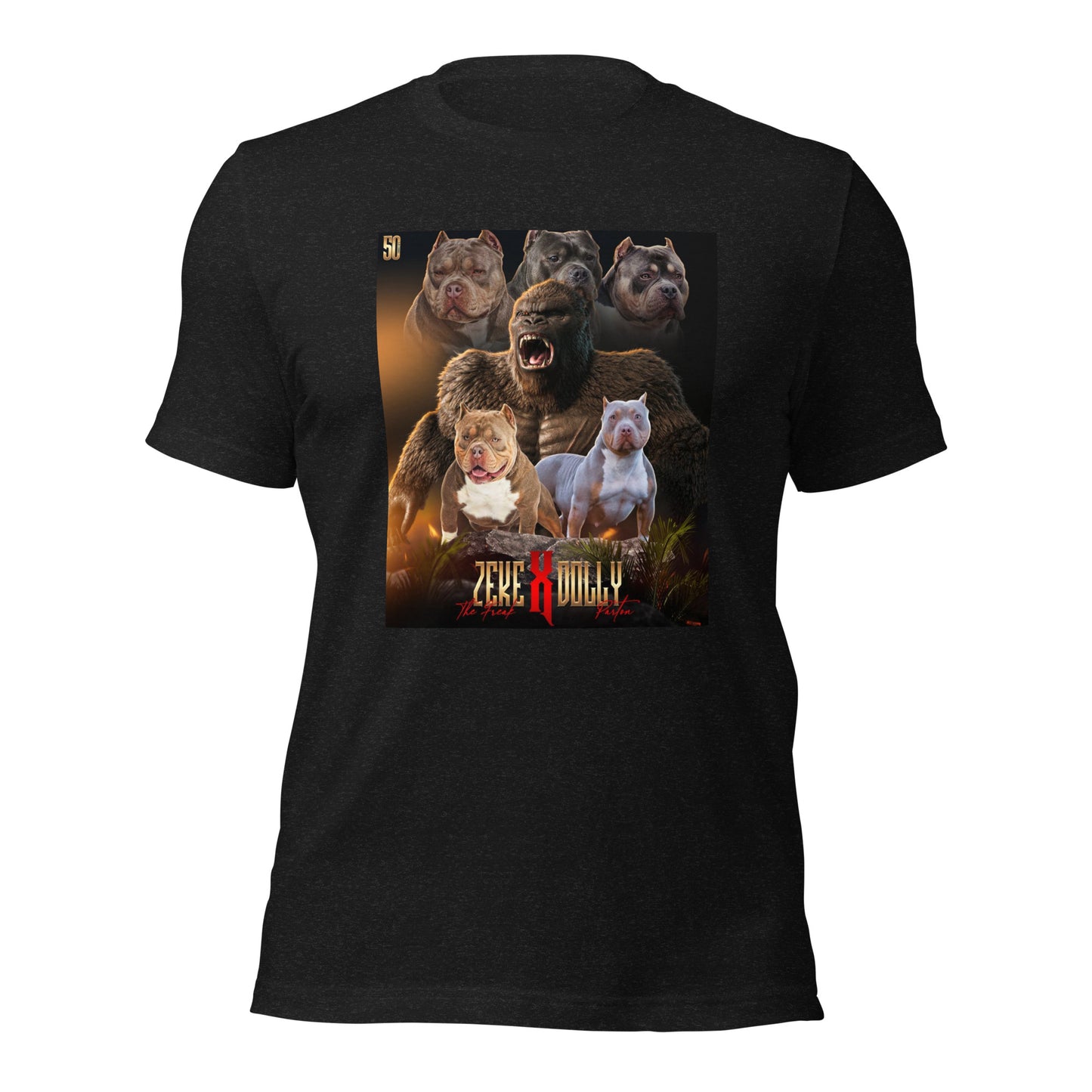Unisex t-shirt- Zeke x Dolly