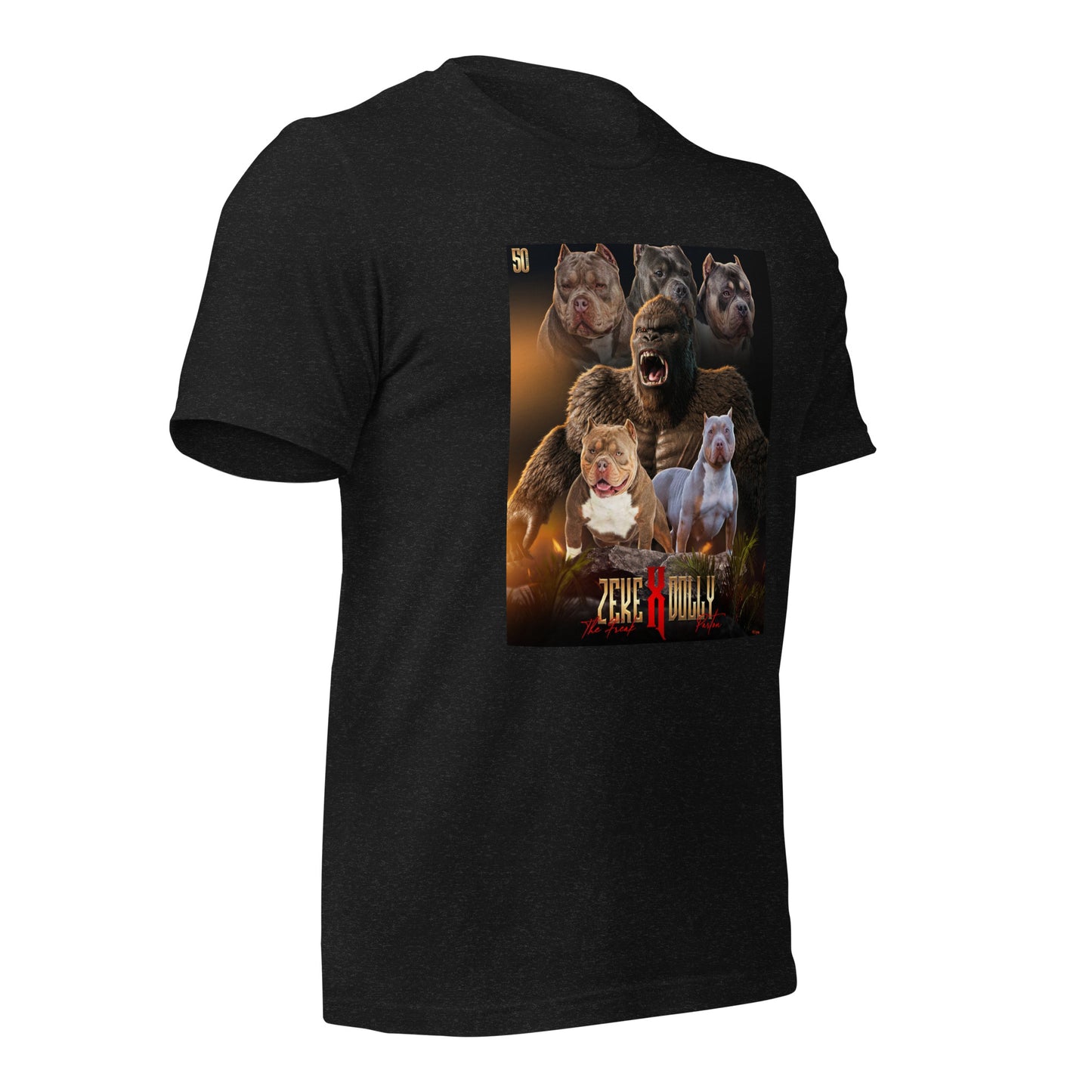 Unisex t-shirt- Zeke x Dolly