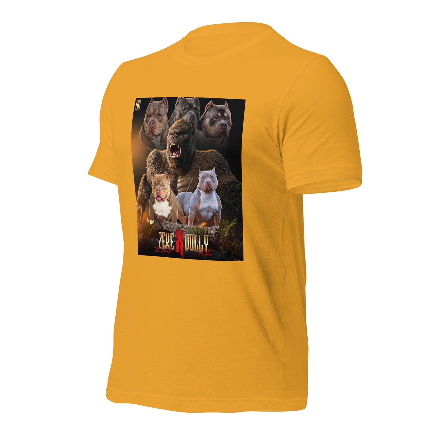 Unisex t-shirt- Zeke x Dolly