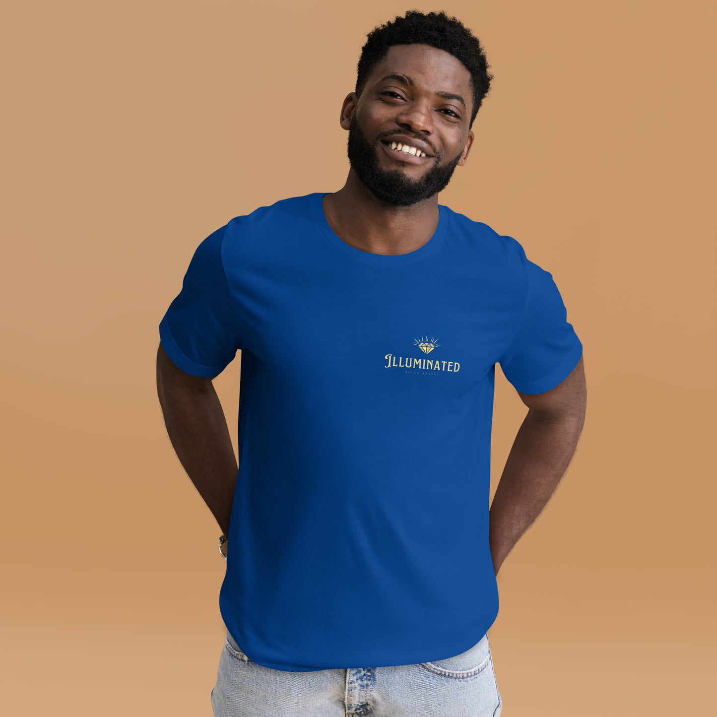 Gold Illuminated Unisex t-shirt