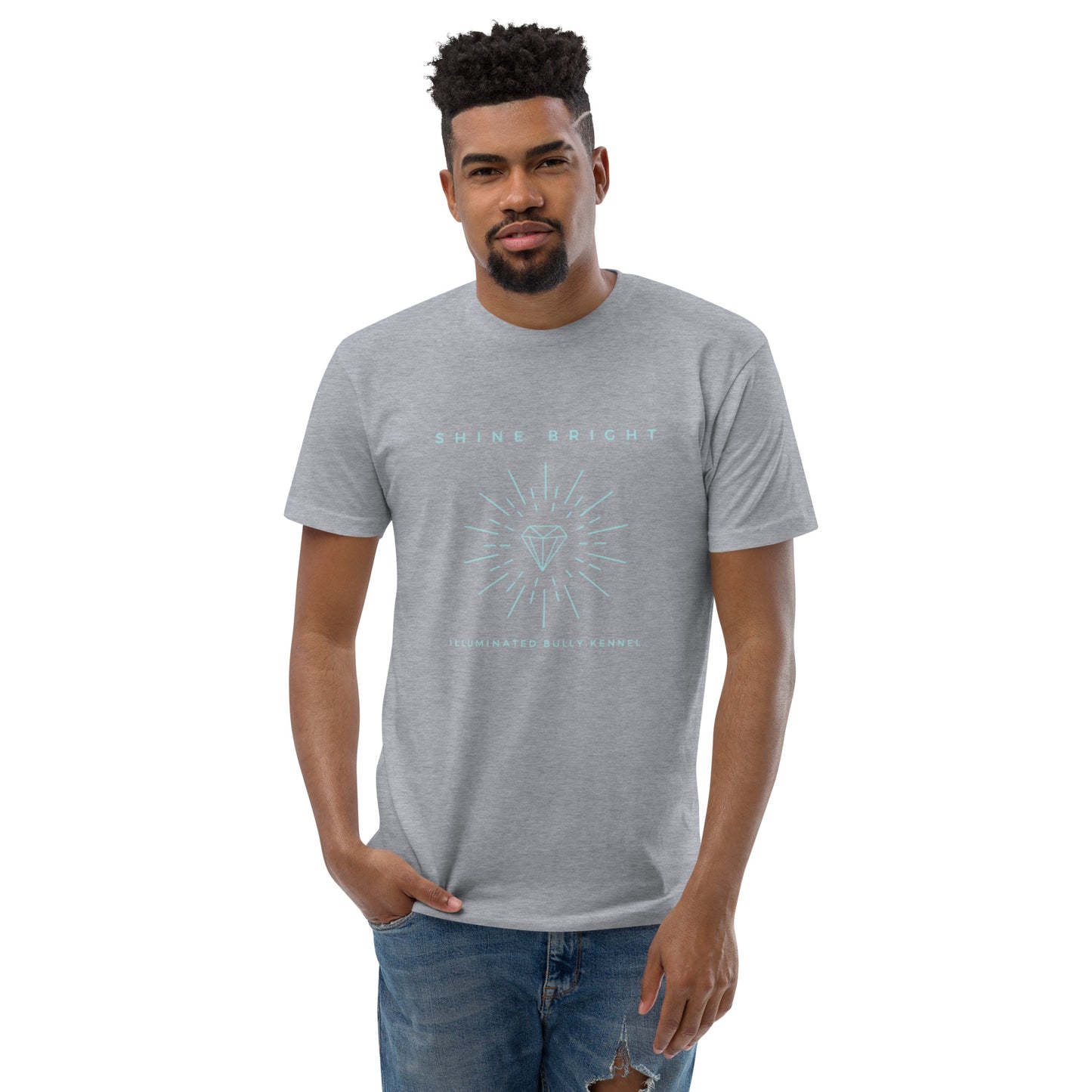 Shine Bright - Men's fitted tee