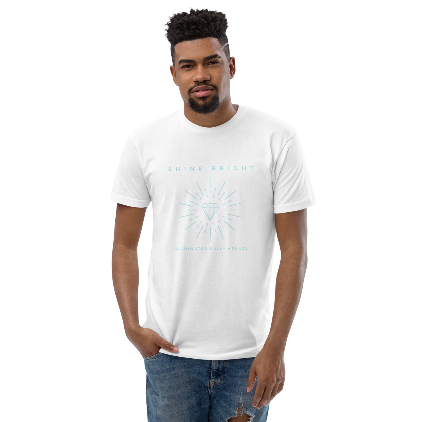 Shine Bright - Men's fitted tee