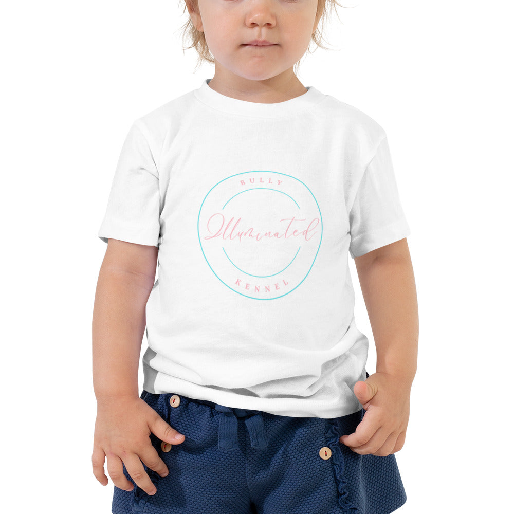 Toddler Short Sleeve Tee- Cotton Candy Logo