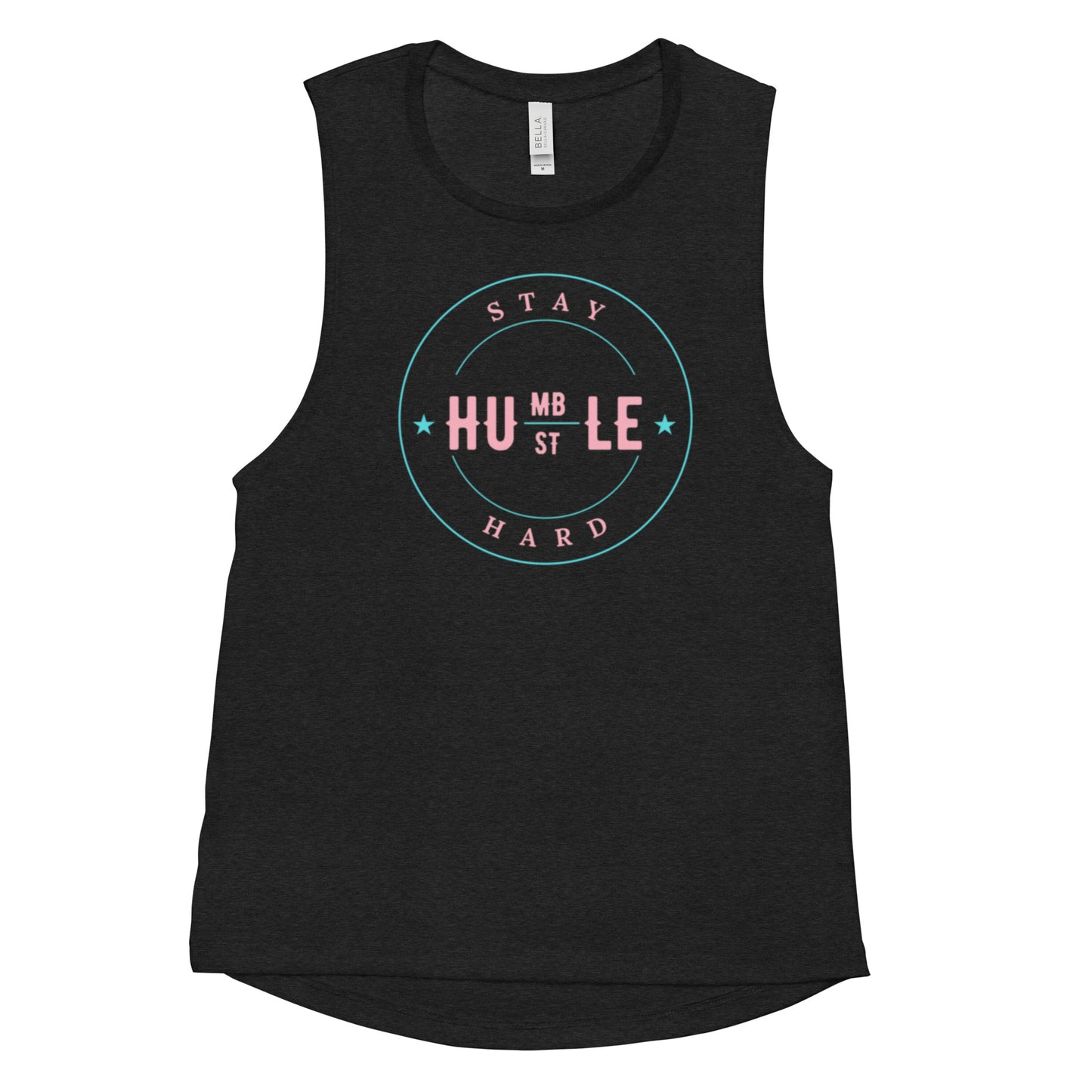 Humble/Hustle Ladies’ Muscle Tank