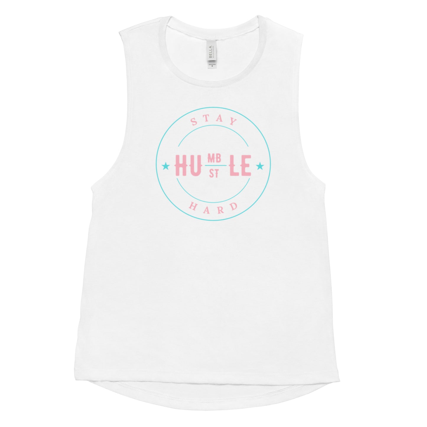 Humble/Hustle Ladies’ Muscle Tank